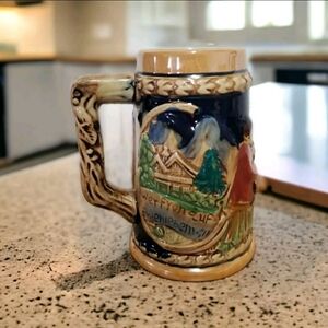 Vintage German Napcoware Beer Stein C-4343 Oktoberfest Collectible Breweriana